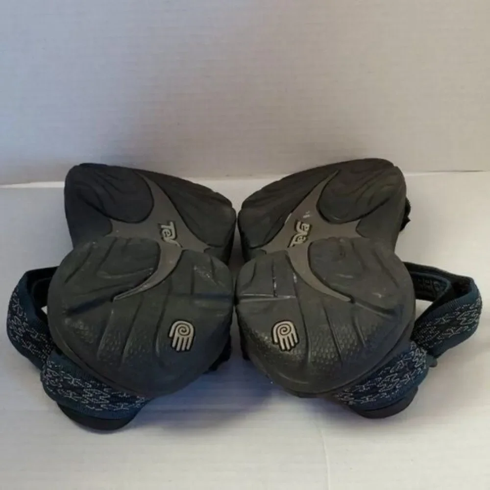 Teva Original Hiking Sandals Shoes Universal Water Sports Blue Men's MAN'S 13